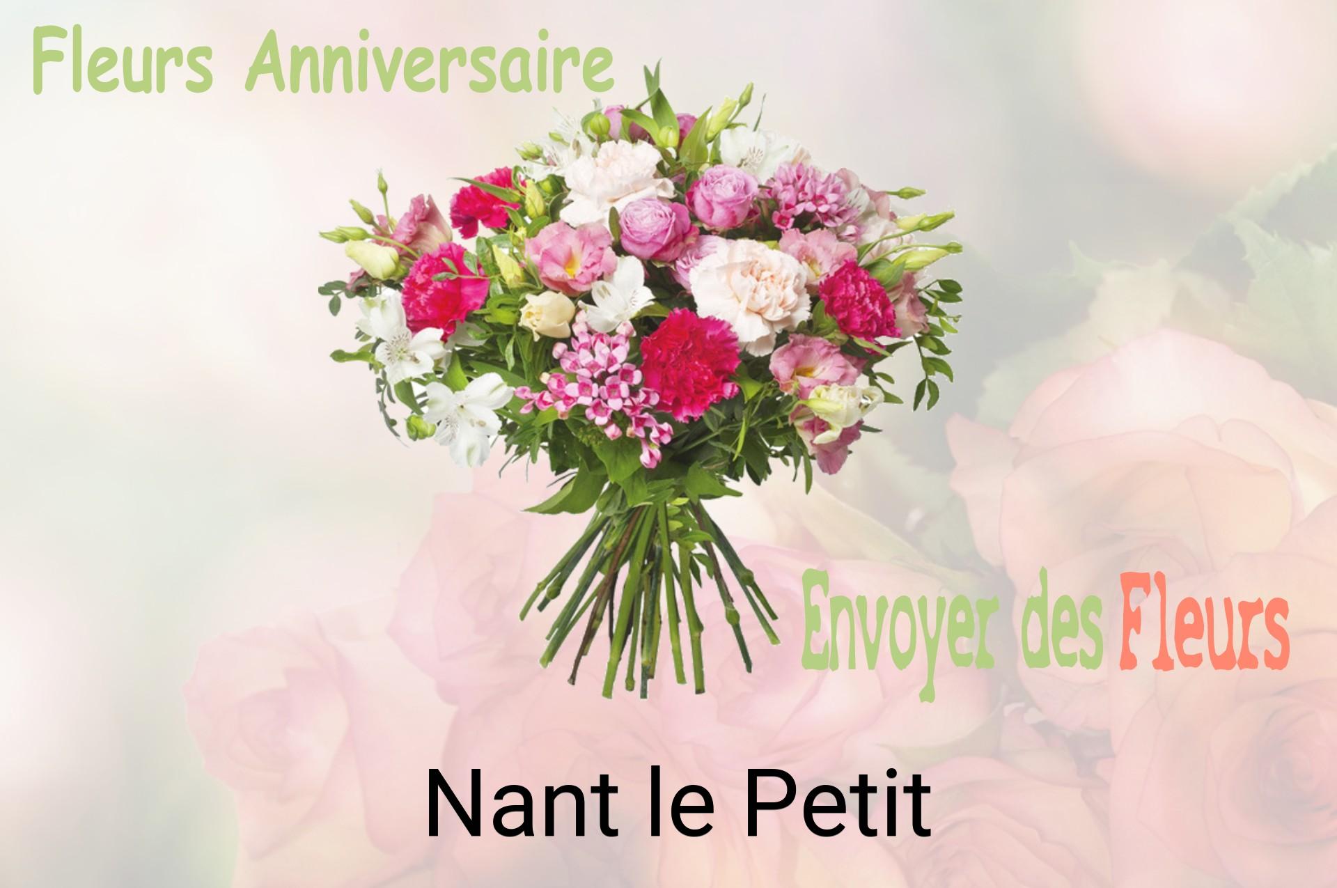 Bouquet de fleurs d’anniversaire livré à Nant-le-Petit